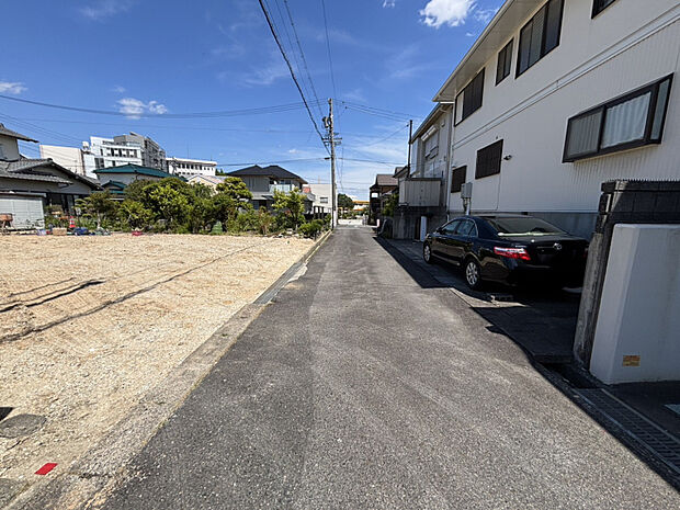 前面道路　