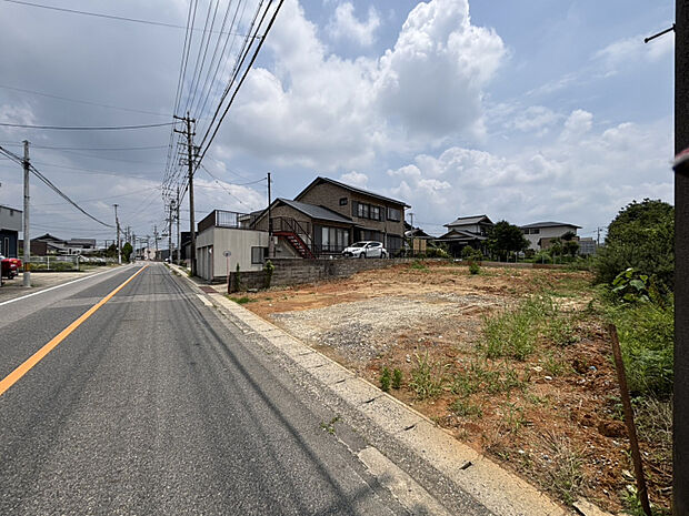 前面道路　