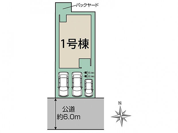 名古屋市港区西蟹田1棟 区画図