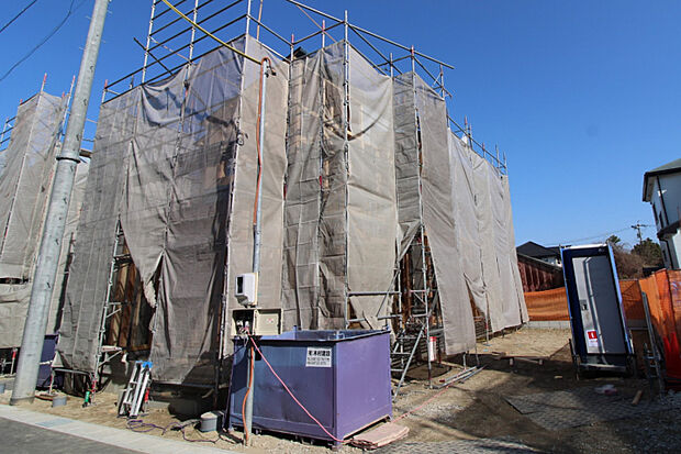 1月18日撮影　南西から撮影（3号棟）　