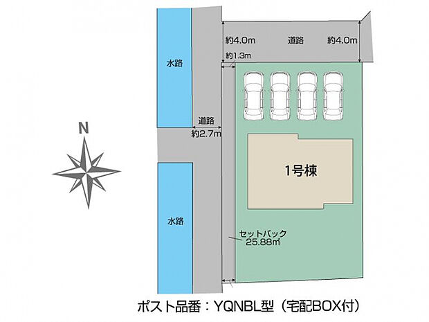 一宮市千秋町天摩1棟 区画図