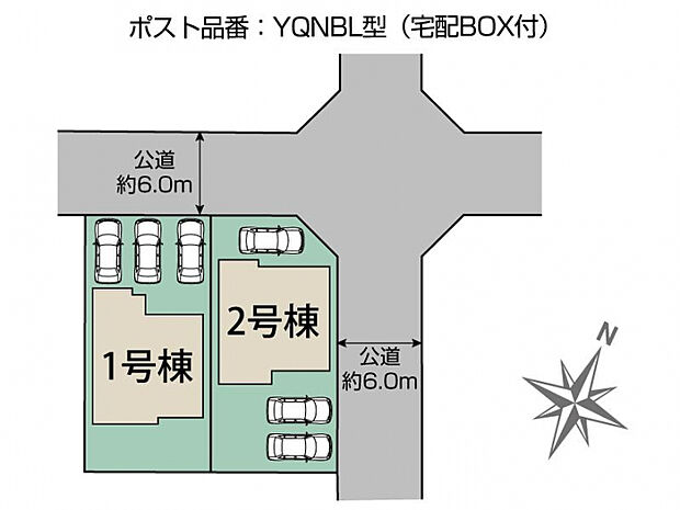 江南市宮後町王塚2棟 区画図
