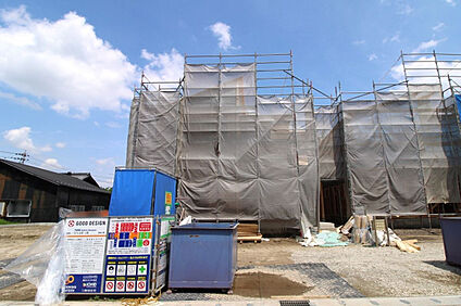 4月26日　南から撮影　（1号棟　建物部分）