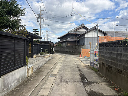 前面道路