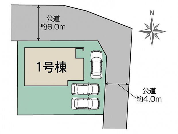 合志市須屋19期1棟 区画図