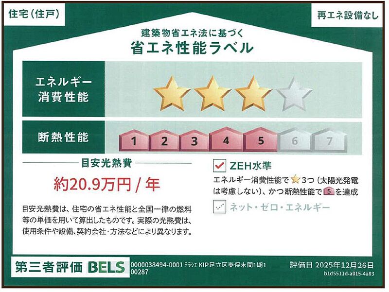 省エネ性能ラベル