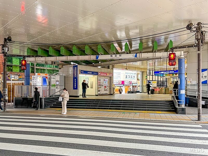 【車・交通】東武伊勢崎・大師線「梅島」駅