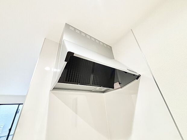 【レンジフード】基本的なお手入れはフィルターのみ！お手入れのしやすさも魅力です。