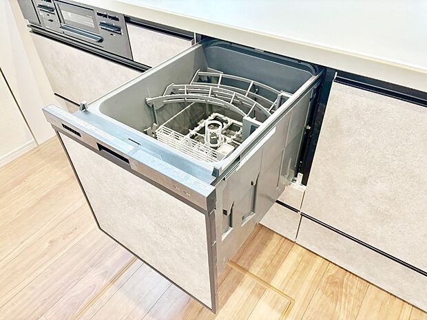 【食洗機】面倒なお片づけは食洗機にお任せ!家事の負担が減って、時間にも気持ちにもゆとりができます。