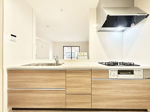 【キッチン】お料理を効率的に、楽しく!システムキッチン