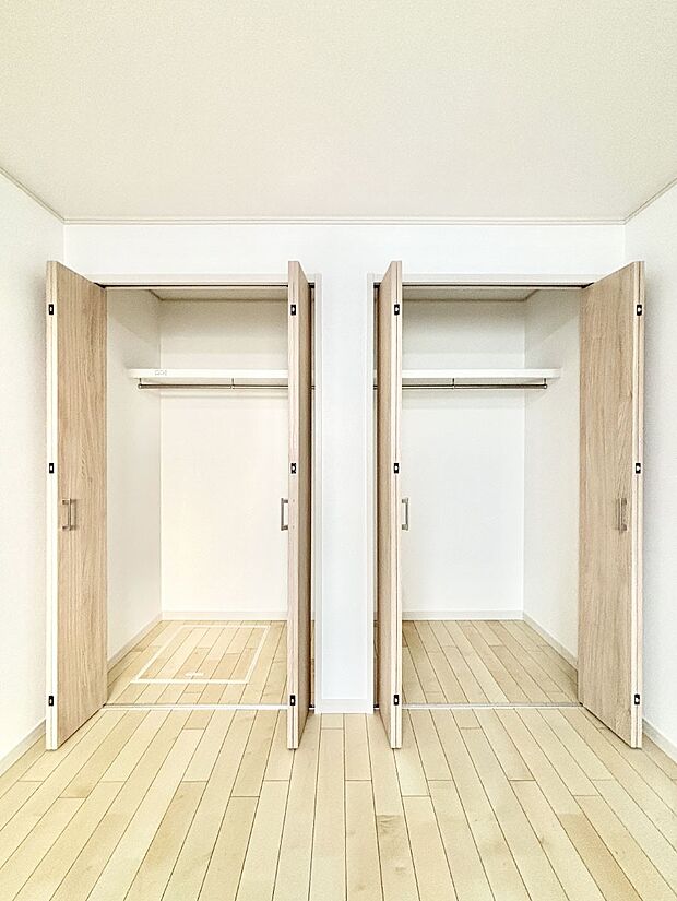 【収納】たっぷりの収納スペースで快適に暮らせそう