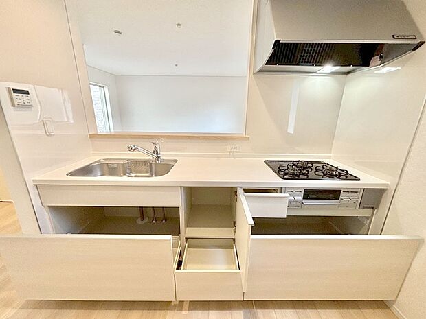 【スライド収納】使いやすさを優先したスライド式収納タイプ！