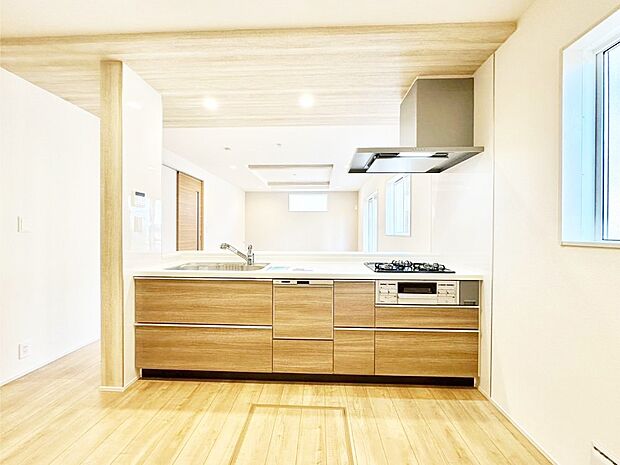 【キッチン】お料理を効率的に、楽しく！システムキッチン