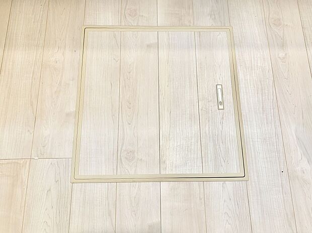 【床下収納】床下収納付き！日用品・非常用品の収納にも大活躍。