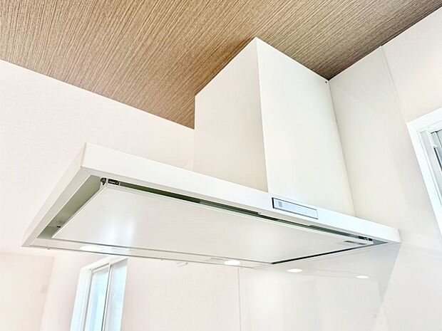 【レンジフード】基本的なお手入れはフィルターのみ！お手入れのしやすさも魅力です。