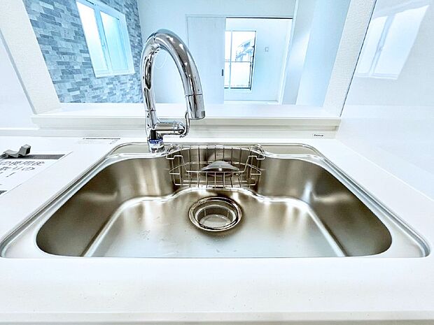 【キッチンシンク】使い勝手の良いキッチンシンク。