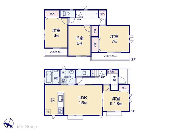 【4LDK】図面と異なる場合は現況を優先