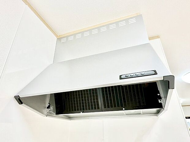 【レンジフード】基本的なお手入れはフィルターのみ！お手入れのしやすさも魅力です。