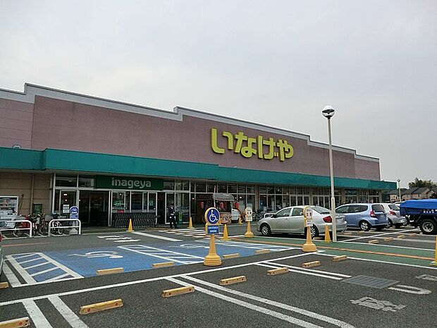 いなげや新座野寺店(約800m)