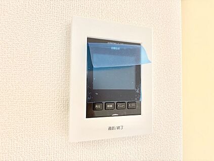 TVモニター付きインターフォン