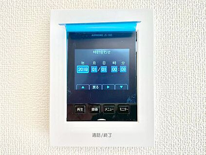 TVモニター付きインターフォン