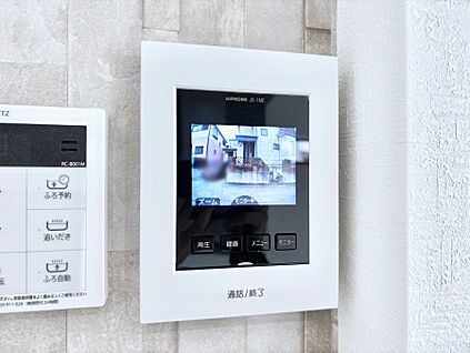 TVモニター付きインターフォン