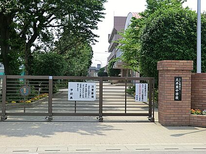 ふじみ野市立大井東中学校 1200m