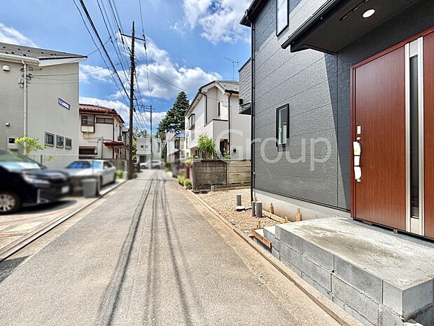 【前面道路含む現地写真】ここから始まる新生活を応援いたします