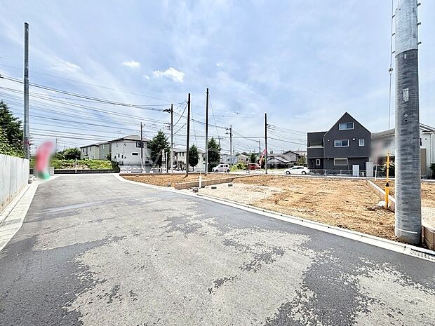【前面道路含む現地写真】ここから始まる新生活を応援いたします