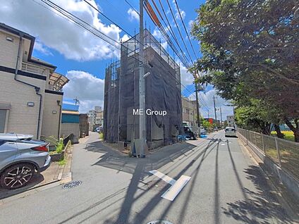前面道路含む現地写真
