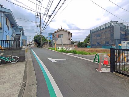 前面道路含む現地写真