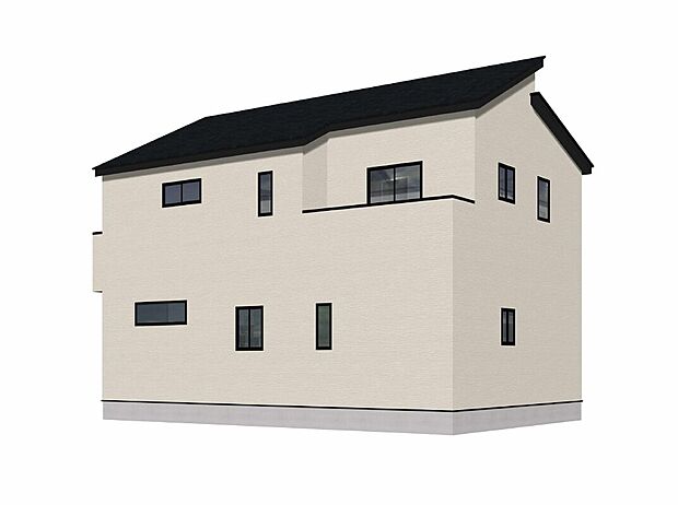 2号棟完成予想図です♪(裏側)