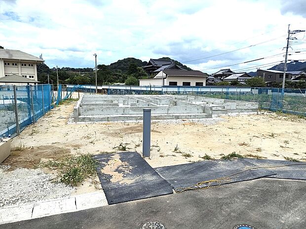1号棟現地現況写真です♪
