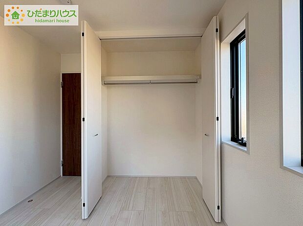 【子供部屋】《1号棟》居室にゆとりが持てる大収納クローゼット付き♪