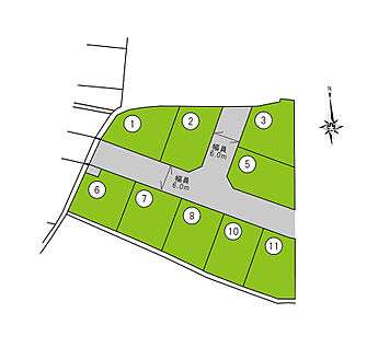 【西庄7-6】区画図