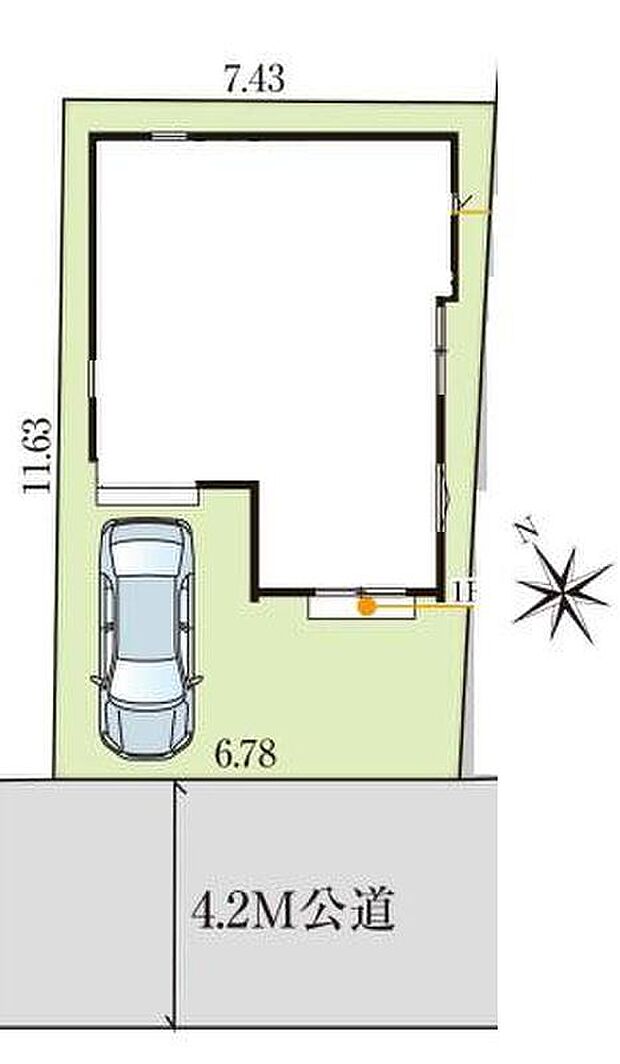 東武東上線「新河岸」駅徒歩１２分の毎日の通勤通学に大変便利な好立地♪開放的な住環境の第一種低層住居専用地域。周辺は高さ制限が設けられているため、空が広く感じられます。落ち着きある街並みが広がります。