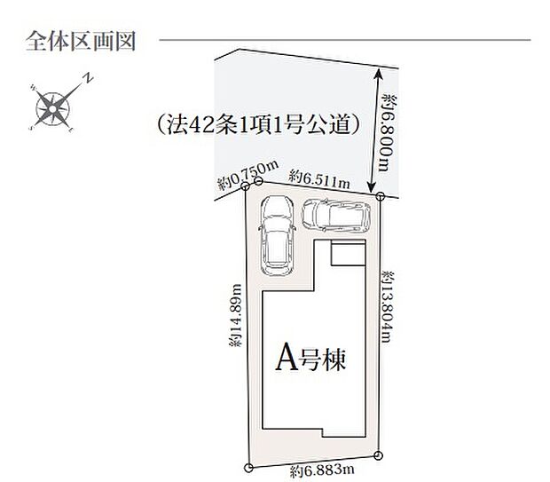 JR川越線「西川越」駅徒歩4分!毎日の通勤通学に便利な立地です!カースペース2台分(車種による)♪駐輪場や来客用の駐車スペースとしてもお使いいただけます。