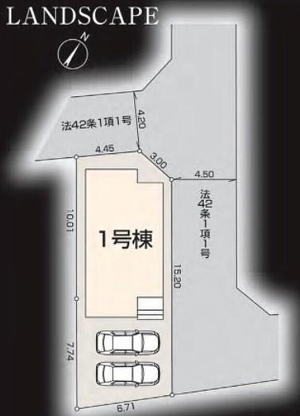 東武東上線「上福岡」駅徒歩12分♪開放的な角地です!カースペース2台分完備!家族分の自転車を駐輪したり、来客用の駐車スペースとしてもお使いいただけます。