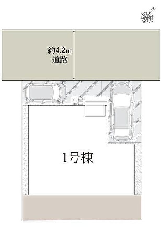 東武東上線「新河岸」駅徒歩19分!周辺は閑静な住宅街♪カースペース2台分(車種による)♪駐輪場や来客用の駐車スペースとしてもお使いいただけます。