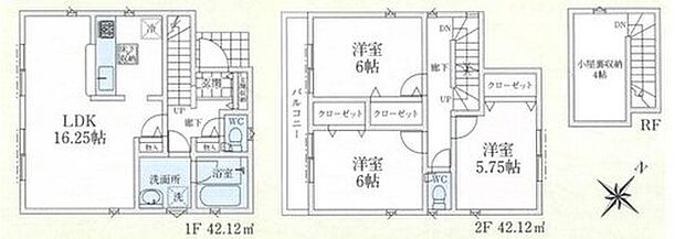【3LDK】カウンター付き対面式システムキッチンを配した16帖超えLDK♪ご家族揃ってゆっくりお過ごしいただけます!お好みに合わせて活用出来る便利なロフト付き♪