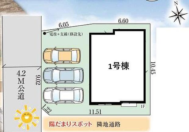 【全体区画図】東武東上線「川越市」駅徒歩１２分♪西武新宿線「本川越」駅徒歩１４分♪利便性の高い好立地です！カースペースはゆとりの３台（車種による）駐車可能。駐輪場や物置スペースとしてのご活用も◎♪