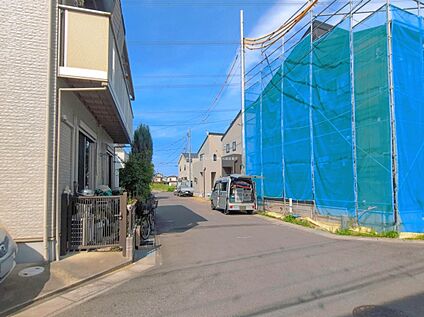  前面道路含む現地写真