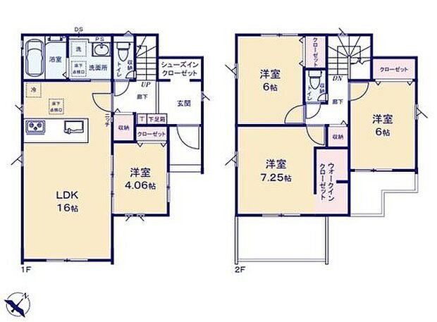 【4LDK】☆バルコニー２か所設置☆
南面バルコニーを２か所ご用意いたしました！各部屋からアクセスしやすいメリットがあります。それぞれの部屋から布団を干せば移動もラクラク♪