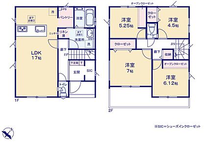☆大型キッチンパントリー付き☆
キッチン横に大型のパントリーを完備♪家族が多いとすぐなくなってしまう水や食材をまとめ買いしても置き場所に困らないのはうれしいですね♪ 