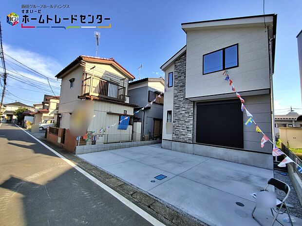 【現地外観写真】今日も、明日も、この街で、きっと家族がしあわせになる物語が描かれていくはずです。毎日の何気ない『いってきます』『ただいま』に幸せを感じられる、そんな住まいを。