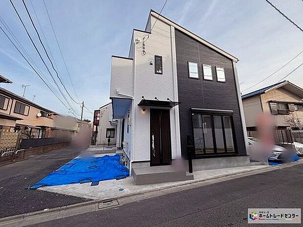 【1号棟外観写真】気になった物件すぐにご見学対応させていただきます♪平日・お仕事帰りなど、いつでもご案内可能です♪周辺環境と併せて、実際に現地をご確認ください♪