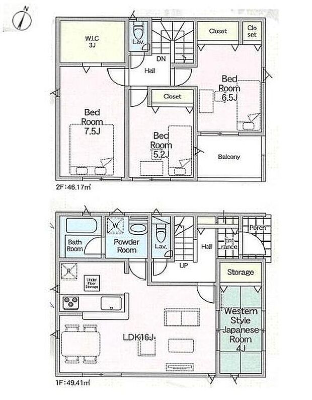 (1号棟)、価格4188万円、4LDK、土地面積132.73m2、建物面積95.58m2