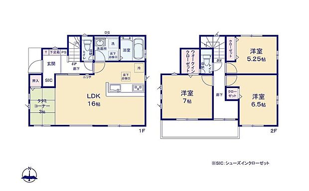 (1号棟)、価格3990万円、3LDK、土地面積100.34m2、建物面積92.73m2
