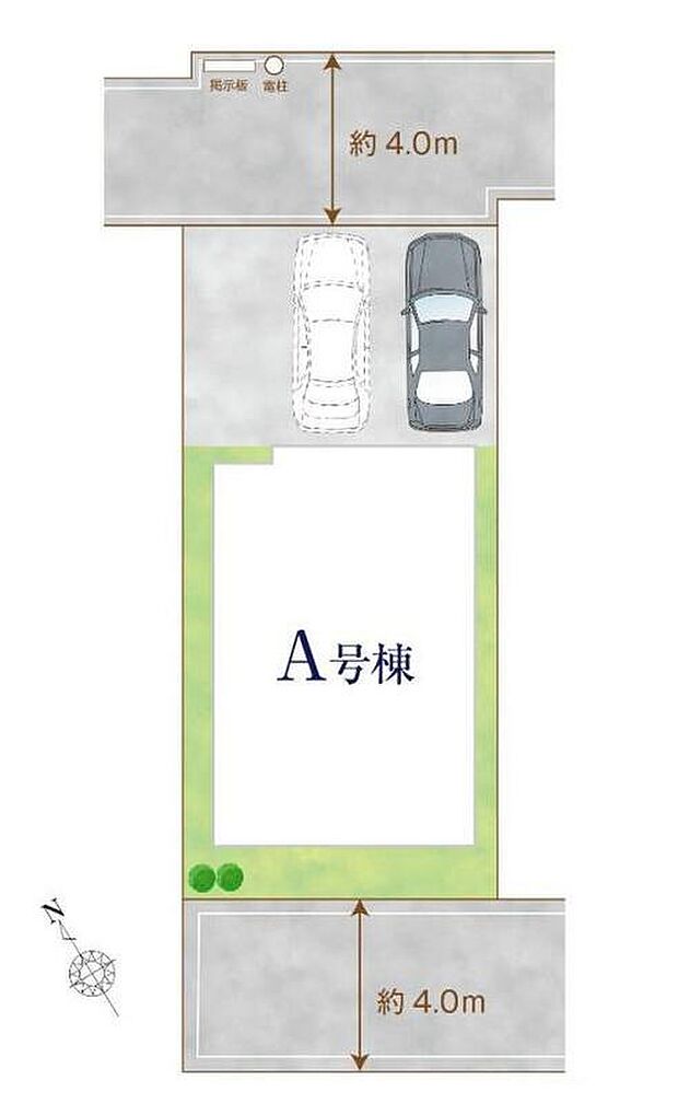閑静な低層地域のお住まいです!
駐車スペース並列2台分☆通勤、お出かけもラクラク!急な来客時も安心です♪