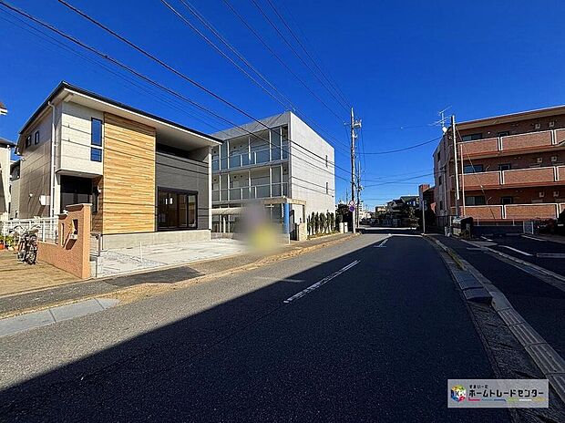 【前面道路含む現地写真】資料送付・ご見学即対応！ご不明点等、スタッフがしっかりと説明させていただきますので、安心して現地をご覧ください♪